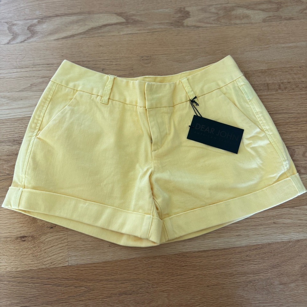 Dear John Sunny Yellow Women's Shorts